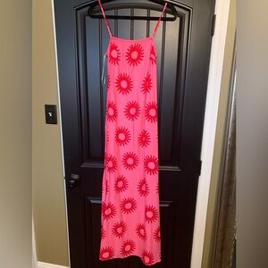 NWOT Paper Heart Linen Maxi dress. Never worn